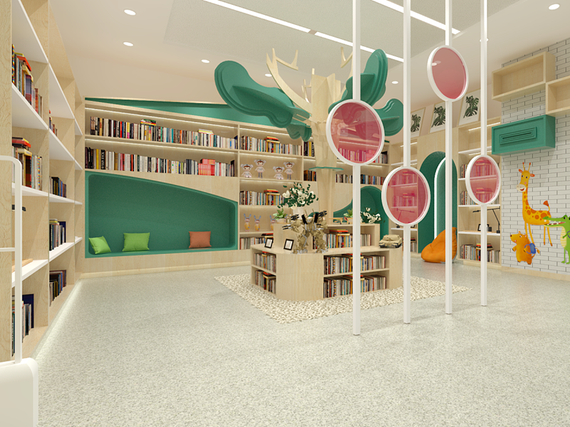 幼儿园精品书店装修设计案例